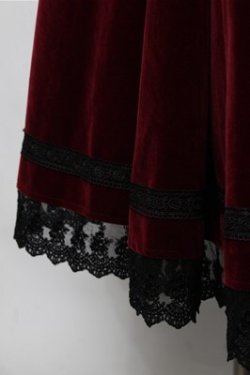 画像4: ATELIER PIERROT / Shadowy Soiree Dress  ワイン S-25-08-22-1026-EL-OP-SZ-ZS