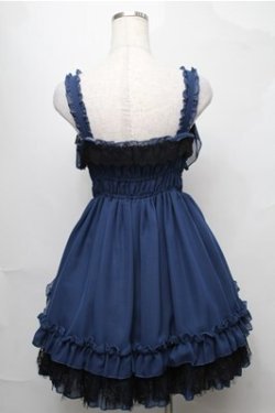画像2: Vallee lys / Magical Fairylandジャンパースカート  ネイビー S-25-08-22-1029-GO-OP-SZ-ZS
