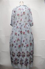 画像2: Jane Marple Dans Le Salon / Viola gardenラウンドカラードレス  サックス S-25-08-22-1032-JM-OP-HR-ZT352 (2)