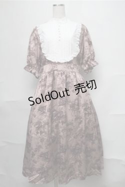 画像1: m petit by misako / トワルドジュイワンピース LL ピンク S-25-08-25-044-LO-OP-HR-ZS