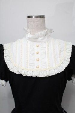画像3: ATELIER PIERROT / ヨーク襟ワンピース  黒ｘ白 S-25-08-25-050-EL-OP-HR-ZS