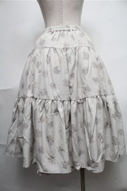 画像2: m petit by misako / MSKハナガラリバーシブルボリュームスカート S オフ S-25-08-25-053-LO-SK-AS-ZS