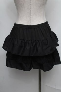 画像2: m petit by misako / ペチパンツ  黒 S-25-08-25-059-LO-PA-AS-ZS