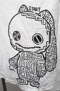 画像3: NieR Clothing / プリントTシャツ  白 S-25-08-25-007-PU-TO-HR-ZS