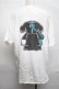 画像2: NieR Clothing / プリントTシャツ  白 S-25-08-25-009-PU-TO-HR-ZS (2)