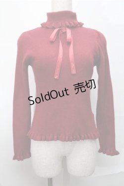 画像1: m petit by misako / サンリオコラボプルオーバー S 赤 S-25-08-25-014-LO-TO-AS-ZS