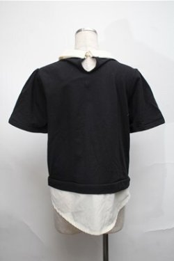画像2: axes femme / トップス  黒 S-25-08-25-017-AX-TO-AS-ZS
