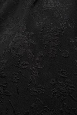 画像3: axes femme POETIQUE / チャイナバタフライ刺繍ブラウス  黒ｘワイン S-25-08-25-018-AX-BL-AS-ZS