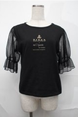 m petit by misako / MSシアーソデプルオーバー M 黒 S-25-08-25-021-LO-TO-AS-ZT499