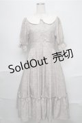 m petit by misako / NINA’Sコラボトワルドジュイワンピース S ベージュ S-25-08-25-034-LO-OP-AS-ZS