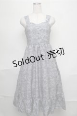 m petit by misako / MSKトワルドジュイジャンパースカート S グレー S-25-08-25-036-LO-SK-AS-ZS