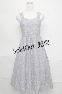 m petit by misako / MSKトワルドジュイジャンパースカート S グレー S-25-08-25-036-LO-SK-AS-ZS