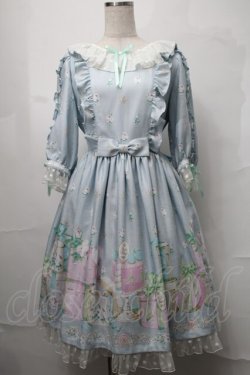 画像1: Angelic Pretty / Un Birthdayワンピース  サックス S-25-08-26-042-AP-OP-HR-ZS