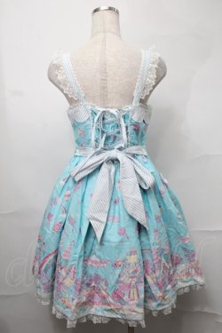 画像2: Angelic Pretty / MilkyPlanetジャンパースカート  サックス S-25-08-26-043-AP-OP-HR-ZS