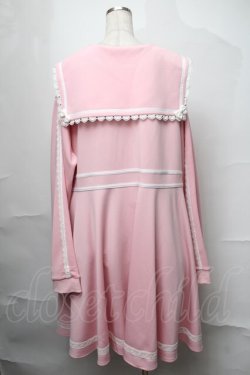 画像2: Favorite / ふんぼさんコラボグッズ オリジナルセーラーロリワンピ風パーカー  ピンク S-25-08-26-048-LO-TO-AS-ZS