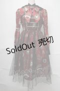 Angelic Pretty / Noble Collectionロングワンピース  ワイン S-25-08-26-052-AP-OP-HR-ZS