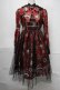 画像1: Angelic Pretty / Noble Collectionロングワンピース  ワイン S-25-08-26-052-AP-OP-HR-ZS (1)