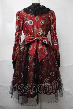 画像2: Angelic Pretty / Noble Collectionロングワンピース  ワイン S-25-08-26-052-AP-OP-HR-ZS