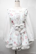 LIZ LISA / Salon de Fraise柄セットアップ  ミント S-25-08-26-058-LO-OP-HR-ZS