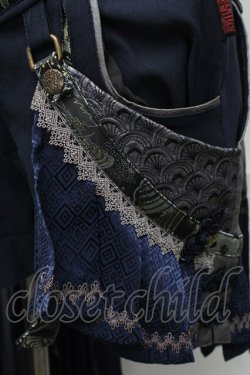 画像5: Ozz oneste / プリーツフラップつきショートパンツ  紺 S-25-08-26-060-OO-PA-AS-ZS