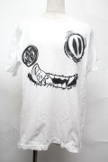 NieR Clothing / プリントTシャツ  白 S-25-08-26-010-PU-TO-HR-ZS