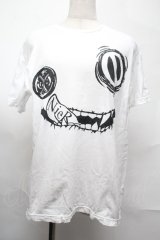 NieR Clothing / プリントTシャツ  白 S-25-08-26-010-PU-TO-HR-ZT355