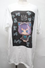 NieR Clothing / プリントTシャツ  白 S-25-08-26-011-PU-TO-HR-ZT355