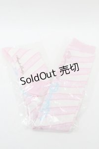 Angelic Pretty / MELODY TOYSオーバーニー  ピンク S-25-08-26-003-AP-ZA-HR-ZS