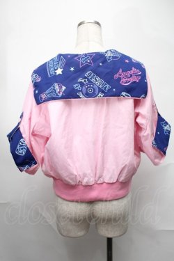 画像2: Angelic Pretty / Neon Star Dinerセーラーブルゾン  ピンク S-25-08-26-023-AP-JA-HR-ZS