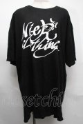 NieR Clothing / プリントTシャツ  黒 S-25-08-26-027-PU-TO-HR-ZS