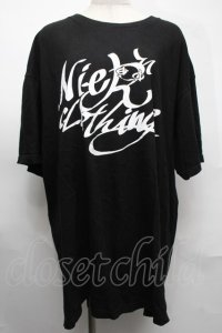 NieR Clothing / プリントTシャツ  黒 S-25-08-26-027-PU-TO-HR-ZT355