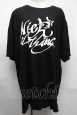画像1: NieR CLOTHING / プリントTシャツ  黒 S-25-08-26-027-PU-TO-HR-ZT355 (1)