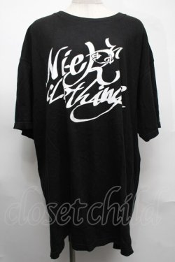 画像1: NieR Clothing / プリントTシャツ  黒 S-25-08-26-027-PU-TO-HR-ZS
