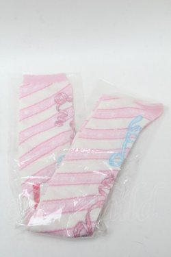 画像2: Angelic Pretty / MELODY TOYSオーバーニー  ピンク S-25-08-26-003-AP-ZA-HR-ZS