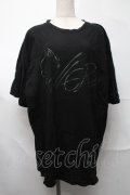 NieR Clothing / プリントTシャツ  黒 S-25-08-26-028-PU-TO-HR-ZS