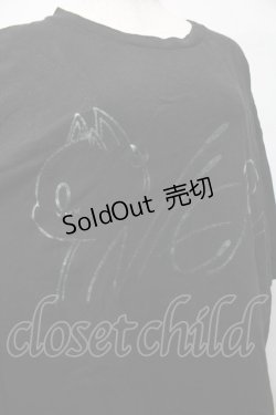 画像3: NieR Clothing / プリントTシャツ  黒 S-25-08-26-028-PU-TO-HR-ZY