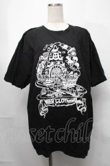 NieR Clothing / プリントTシャツ  黒 S-25-08-26-029-PU-TO-HR-ZT355