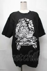 画像1: NieR CLOTHING / プリントTシャツ  黒 S-25-08-26-029-PU-TO-HR-ZT355 (1)