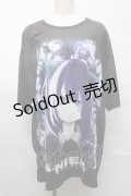 NieR Clothing / 転写Tシャツ  黒 S-25-08-26-030-PU-TS-HR-ZY