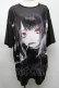 画像1: NieR Clothing / 転写Tシャツ  黒 S-25-08-26-031-PU-TS-HR-ZS (1)