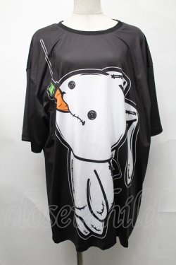 画像1: NieR Clothing / 転写Tシャツ  黒 S-25-08-26-032-PU-TS-HR-ZS