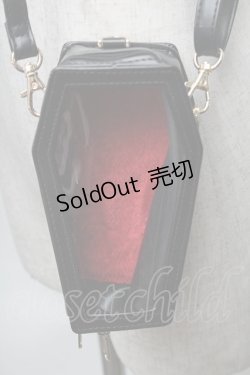 画像1: GOTH / おでかけポーチ  黒 S-25-08-27-004-GO-ZA-HR-ZS