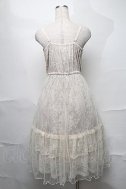 画像2: axes femme /【タグ付き】20th/レースワンピース  キナリ S-25-08-27-042-AX-OP-AS-ZS