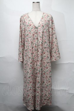 画像1: axes femme / ローズカーディガン  ピンクベージュ S-25-08-27-043-AX-TO-AS-ZS