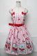 画像1: Angelic Pretty / Cherry Stampジャンパースカート  ピンク S-25-08-27-047-AP-OP-HR-ZS (1)