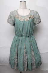 axes femme / ワンピース  グリーン S-25-08-27-051-AX-TO-AS-ZT494