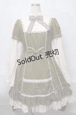 画像1: Angelic Pretty / お嬢様のクラシカルワンピース  グリーン S-25-08-27-052-AP-OP-HR-ZS