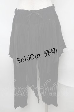 画像2: ALGONQUINS / サルエルパンツ  黒 S-25-08-27-062-AL-PA-HR-ZS