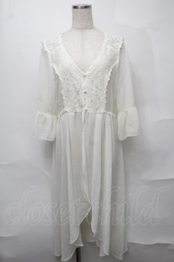 画像1: axes femme / 袖ドロストガウン M 生成り S-25-08-27-012-AX-TO-SZ-ZS