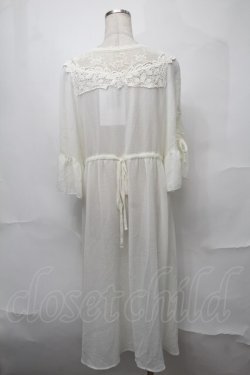 画像2: axes femme / 袖ドロストガウン M 生成り S-25-08-27-012-AX-TO-SZ-ZS